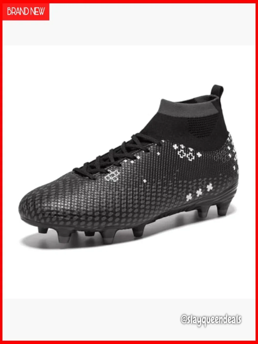 High Top Soccer Cleats Lightweight Professional Football Boots Athletic Shoes